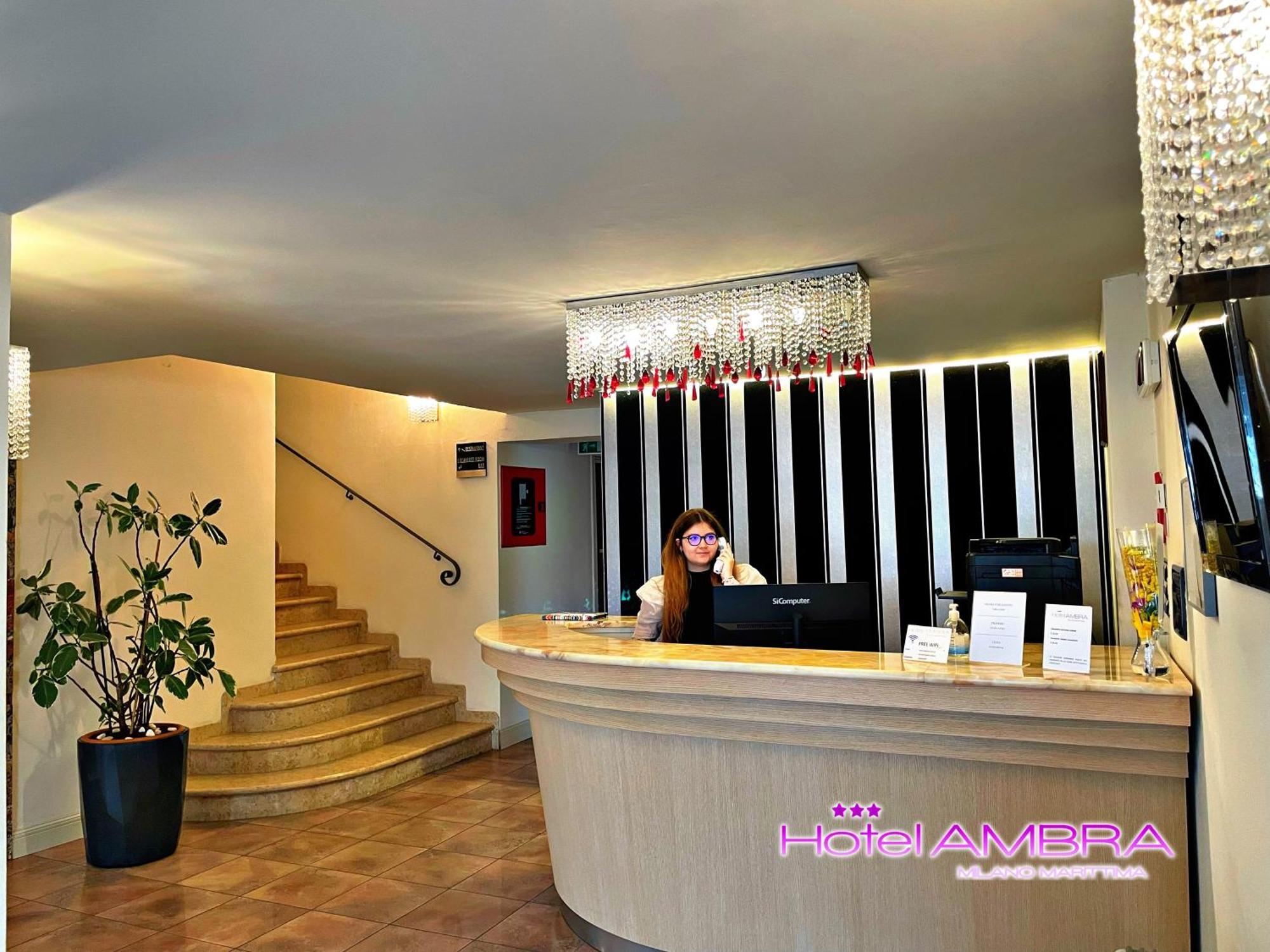 Hotel Ambra Морской Милан Экстерьер фото